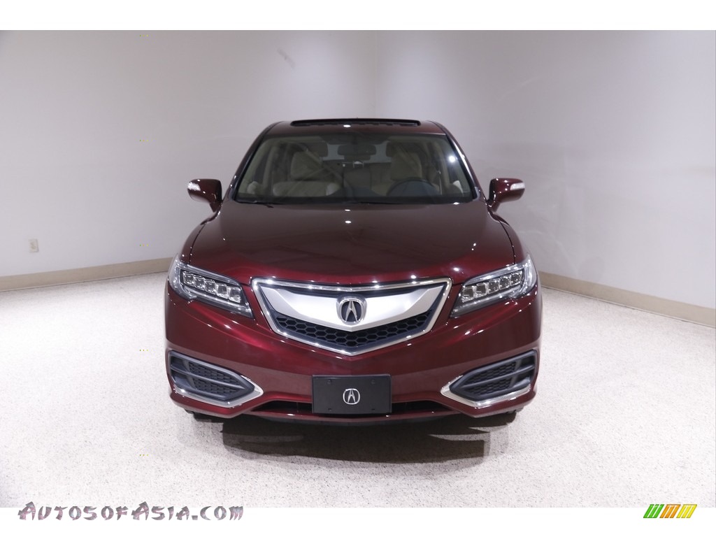 2017 RDX AWD - Basque Red Pearl II / Parchment photo #2