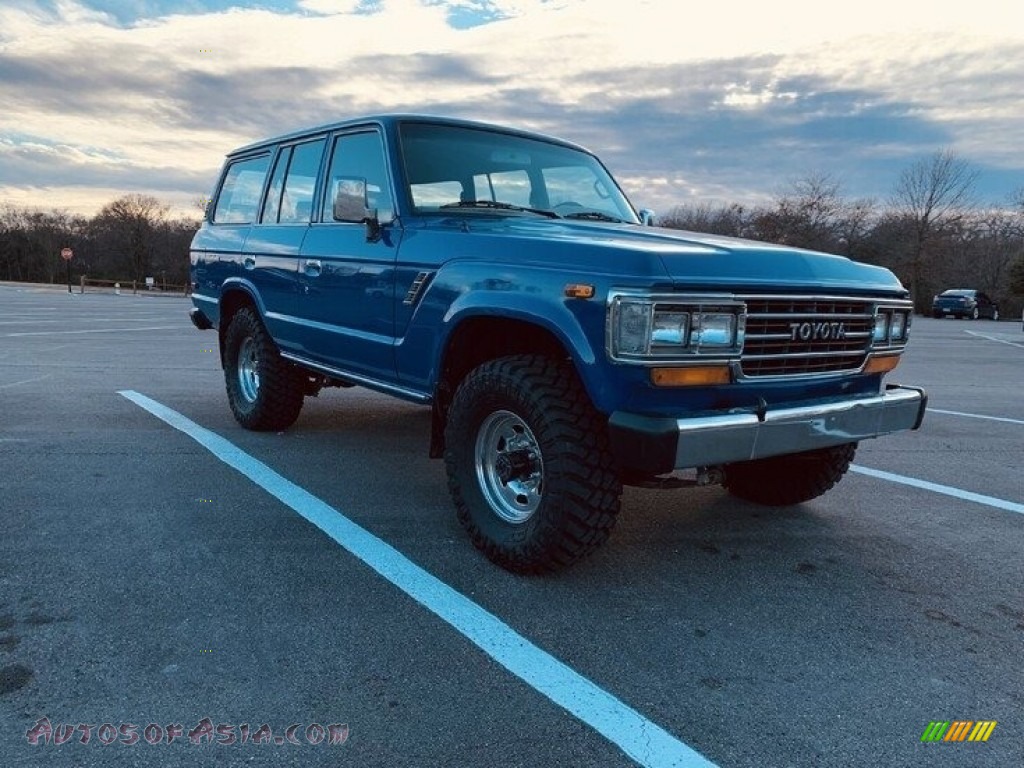 1989 Land Cruiser  - Blue / Gray photo #2