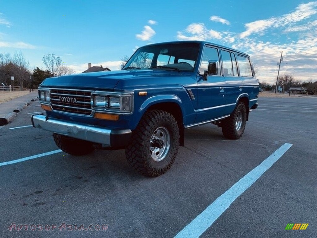 1989 Land Cruiser  - Blue / Gray photo #9