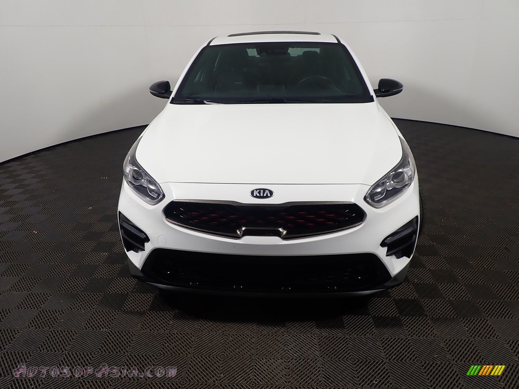 2021 Forte GT-Line - Clear White / Black photo #6