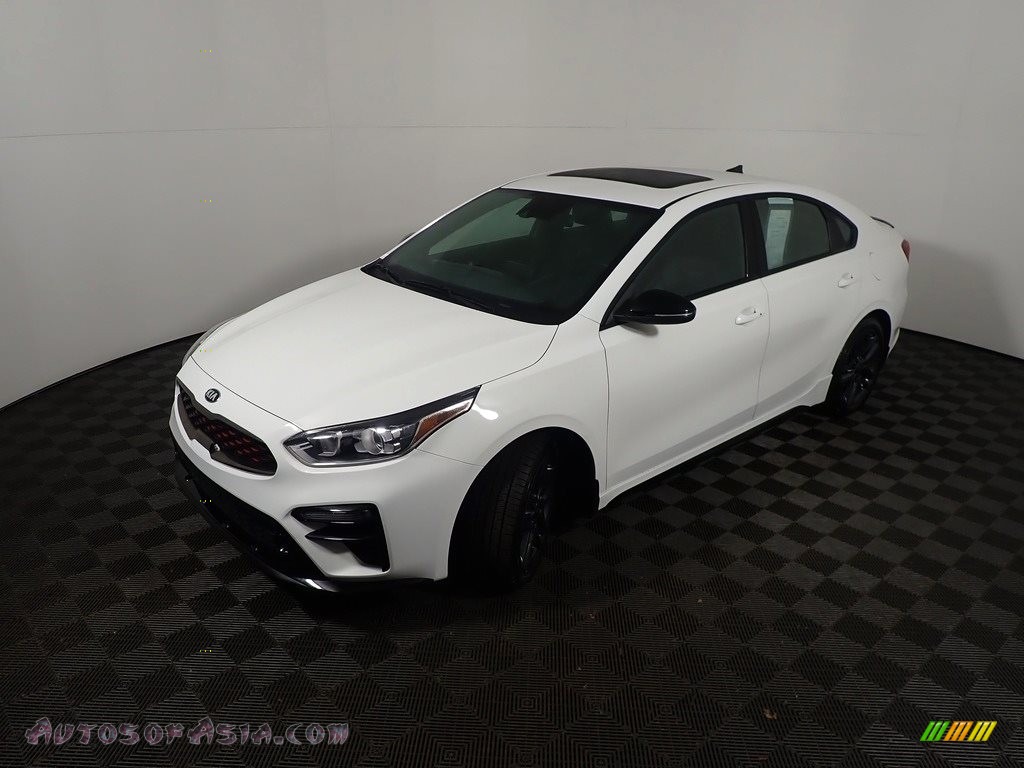 2021 Forte GT-Line - Clear White / Black photo #10