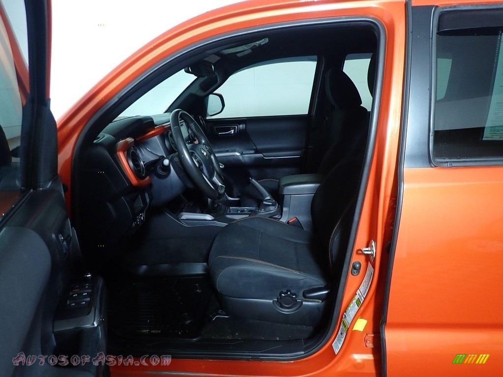 2017 Tacoma TRD Off Road Double Cab 4x4 - Inferno Orange / TRD Black/Orange photo #22