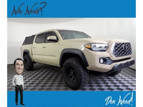 Quicksand 2020 Toyota Tacoma TRD Off Road Double Cab 4x4