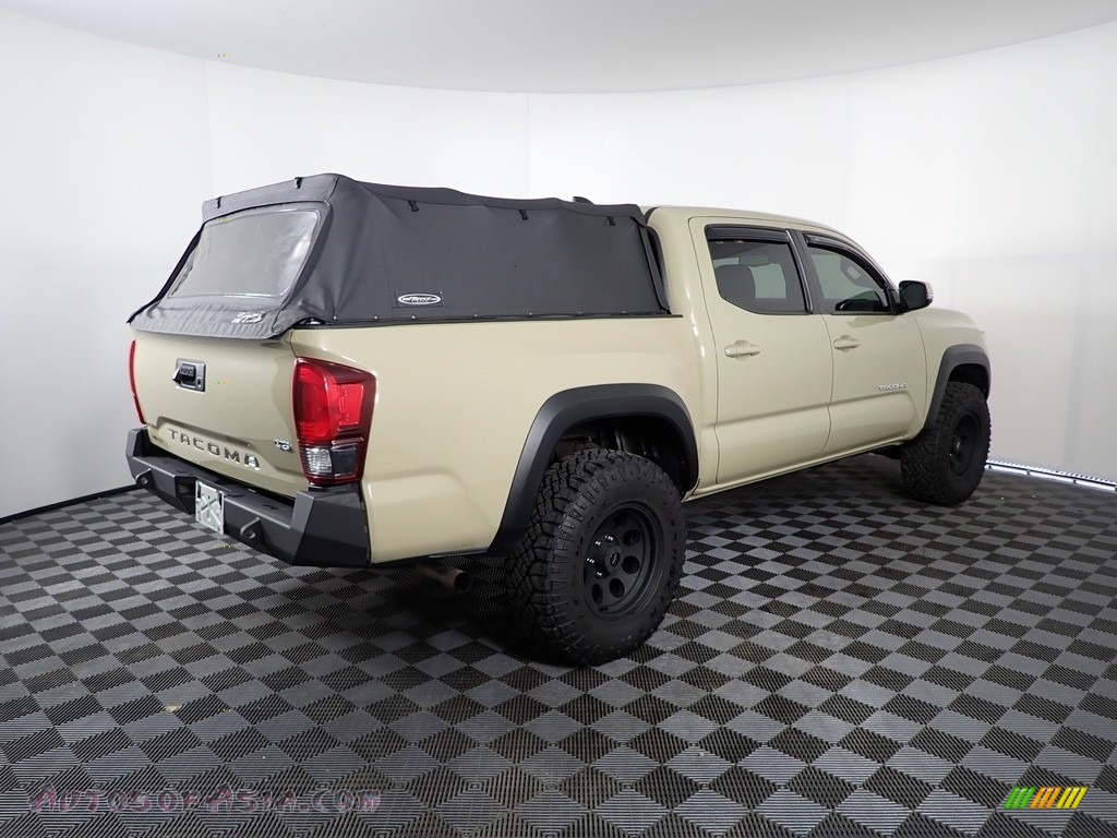 2020 Tacoma TRD Off Road Double Cab 4x4 - Quicksand / TRD Cement/Black photo #10