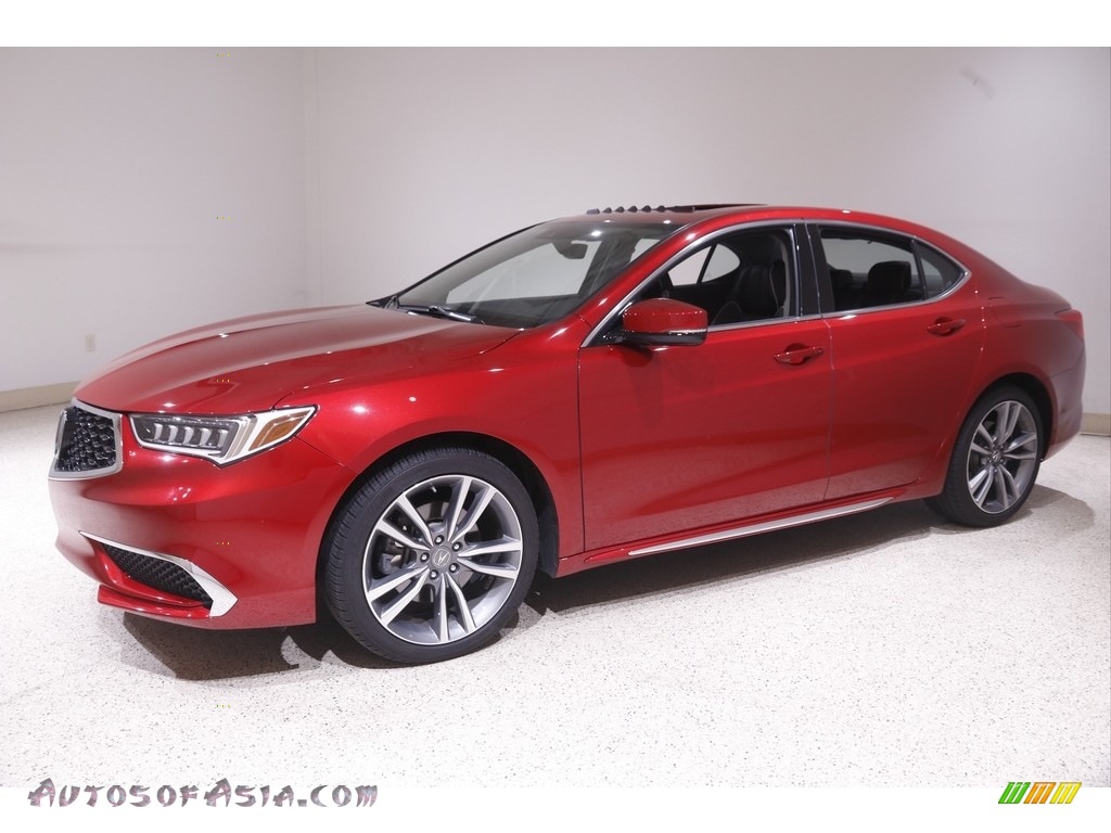 2020 TLX V6 Technology Sedan - Performance Red Pearl / Ebony photo #3