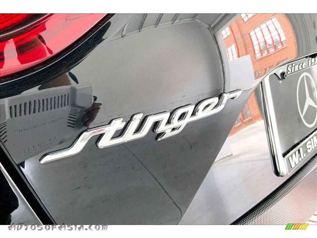 2019 Stinger GT1 - Aurora Black Pearl / Black photo #31