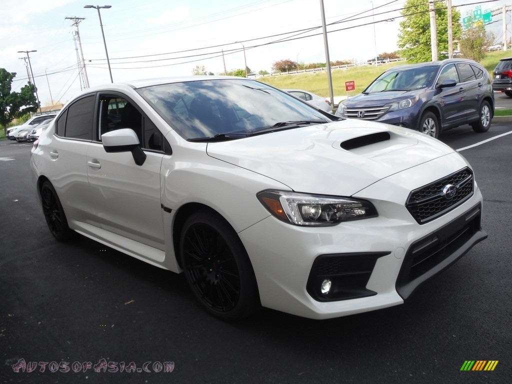 2019 WRX Limited - Crystal White Pearl / Carbon Black photo #7