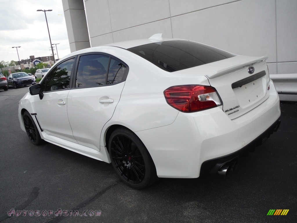 2019 WRX Limited - Crystal White Pearl / Carbon Black photo #10