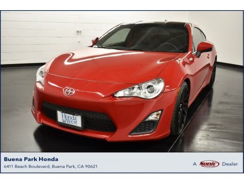 Ablaze Red 2016 Scion FR-S Coupe