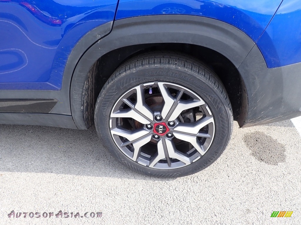 2021 Seltos SX Turbo AWD - Neptune Blue / Black photo #5