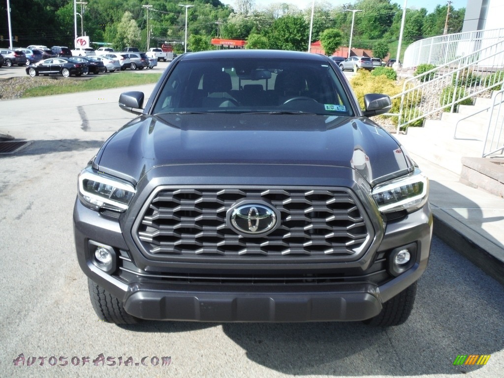 2020 Tacoma TRD Off Road Double Cab 4x4 - Magnetic Gray Metallic / TRD Cement/Black photo #11