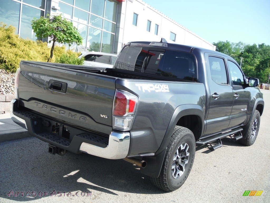 2020 Tacoma TRD Off Road Double Cab 4x4 - Magnetic Gray Metallic / TRD Cement/Black photo #16