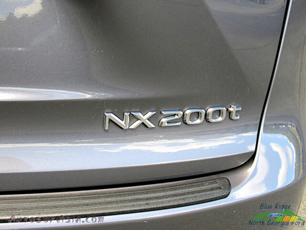 2015 NX 200t F Sport - Nebula Gray Pearl / Black photo #32