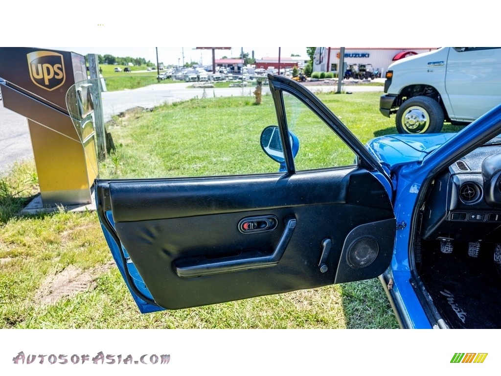 1991 MX-5 Miata Roadster - Mariner Blue / Gray photo #20