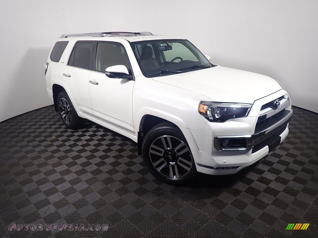 2018 4Runner Limited 4x4 - Blizzard White Pearl / Redwood photo #5