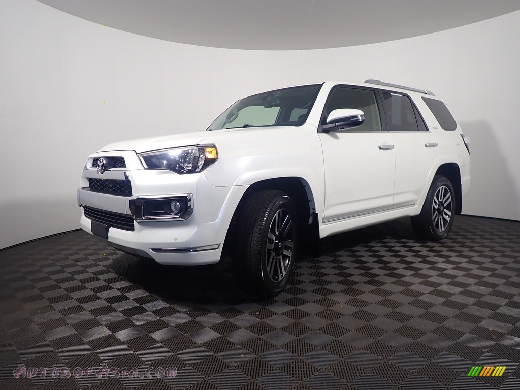 2018 4Runner Limited 4x4 - Blizzard White Pearl / Redwood photo #10