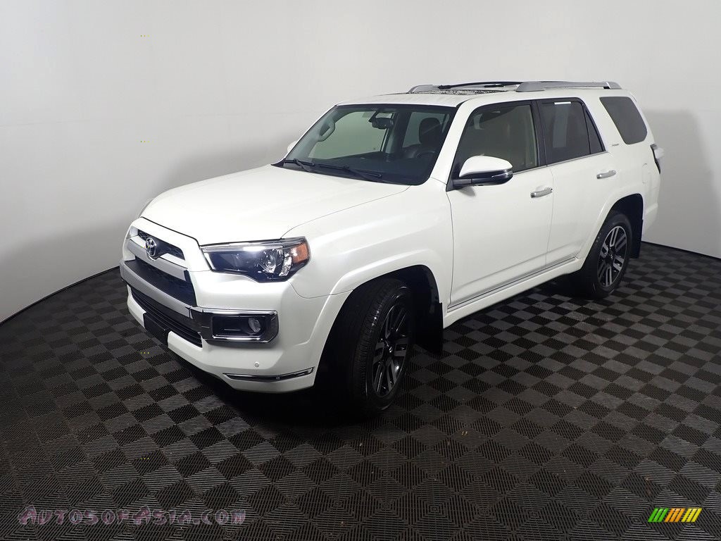 2018 4Runner Limited 4x4 - Blizzard White Pearl / Redwood photo #11