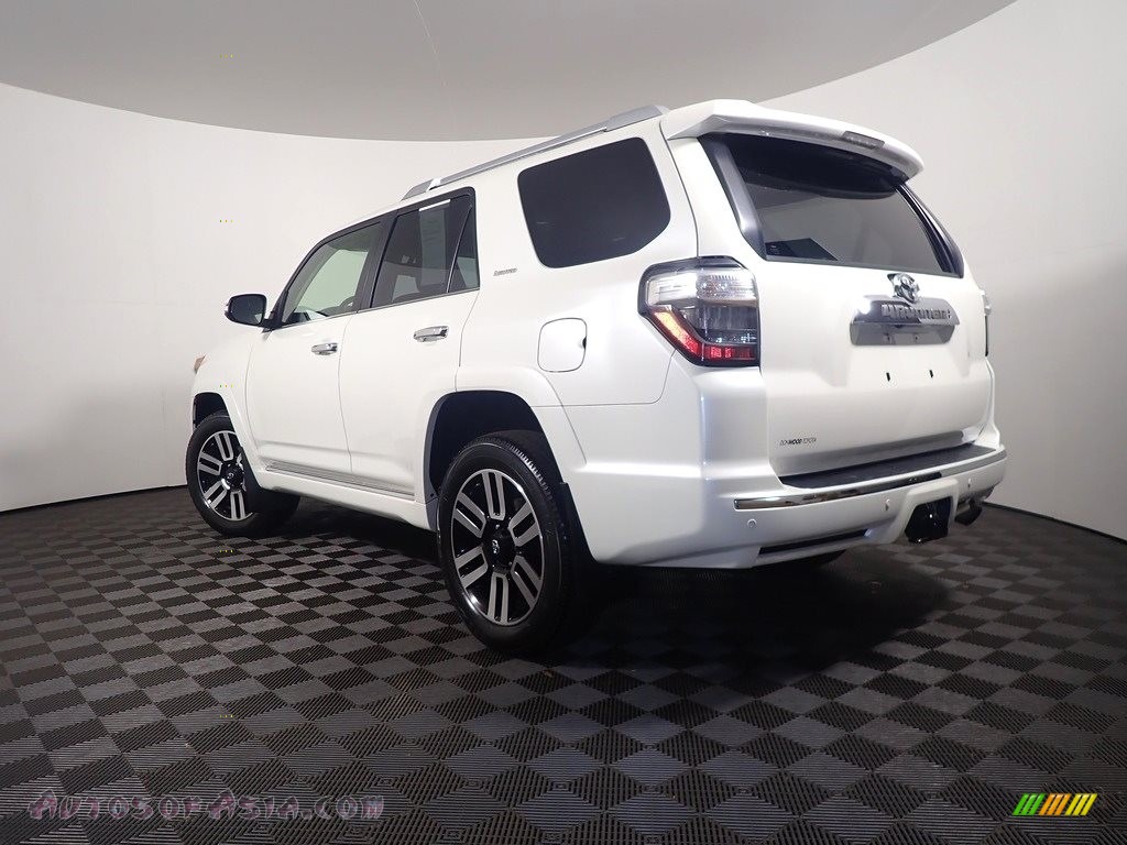 2018 4Runner Limited 4x4 - Blizzard White Pearl / Redwood photo #13