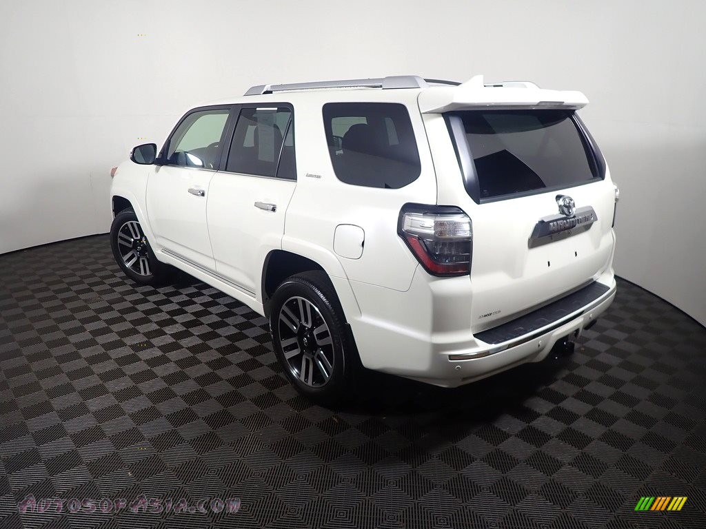 2018 4Runner Limited 4x4 - Blizzard White Pearl / Redwood photo #14