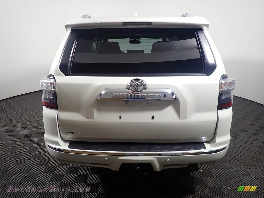 2018 4Runner Limited 4x4 - Blizzard White Pearl / Redwood photo #15