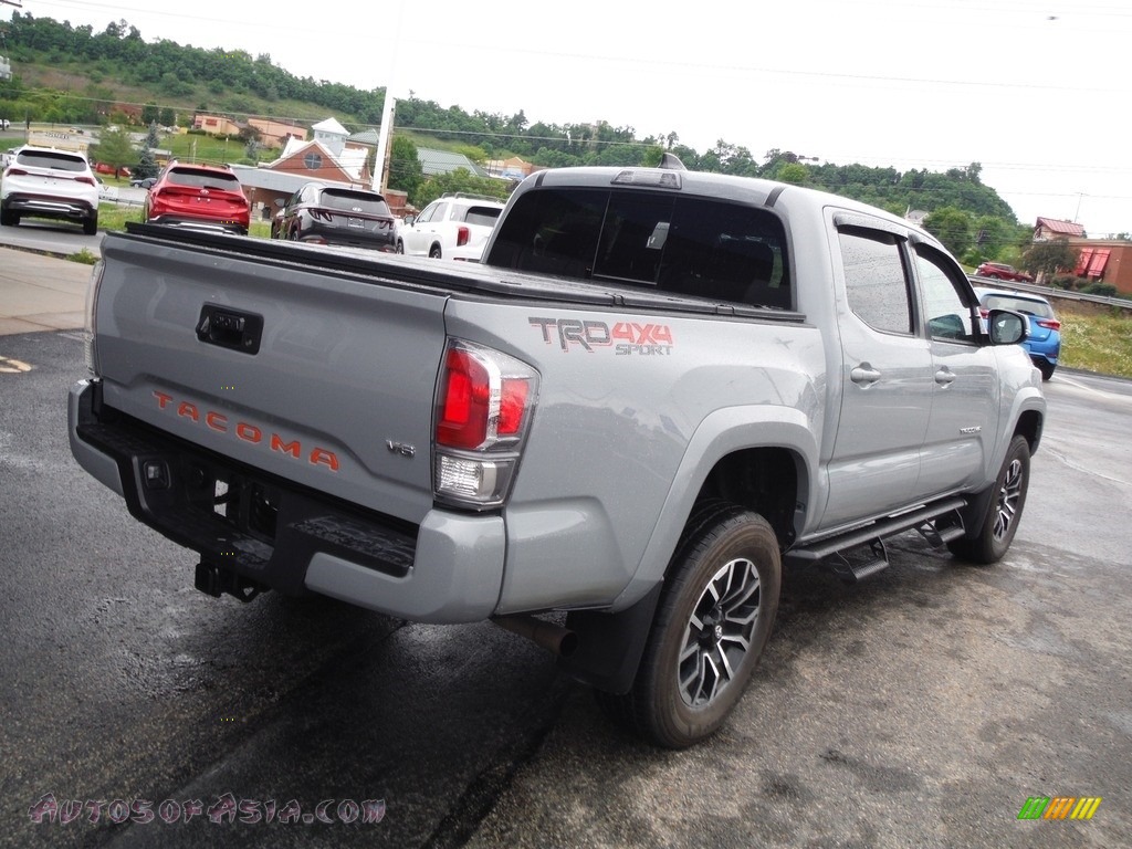 2020 Tacoma TRD Sport Double Cab 4x4 - Cement / TRD Cement/Black photo #12