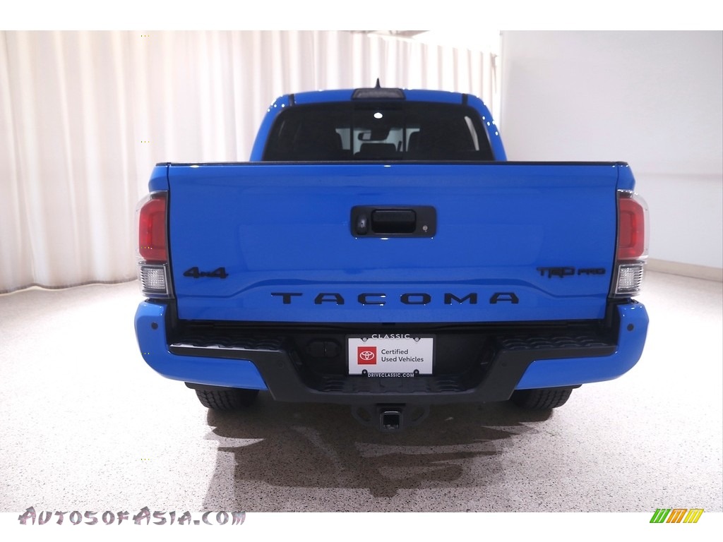 2019 Tacoma TRD Pro Double Cab 4x4 - Voodoo Blue / Black photo #19