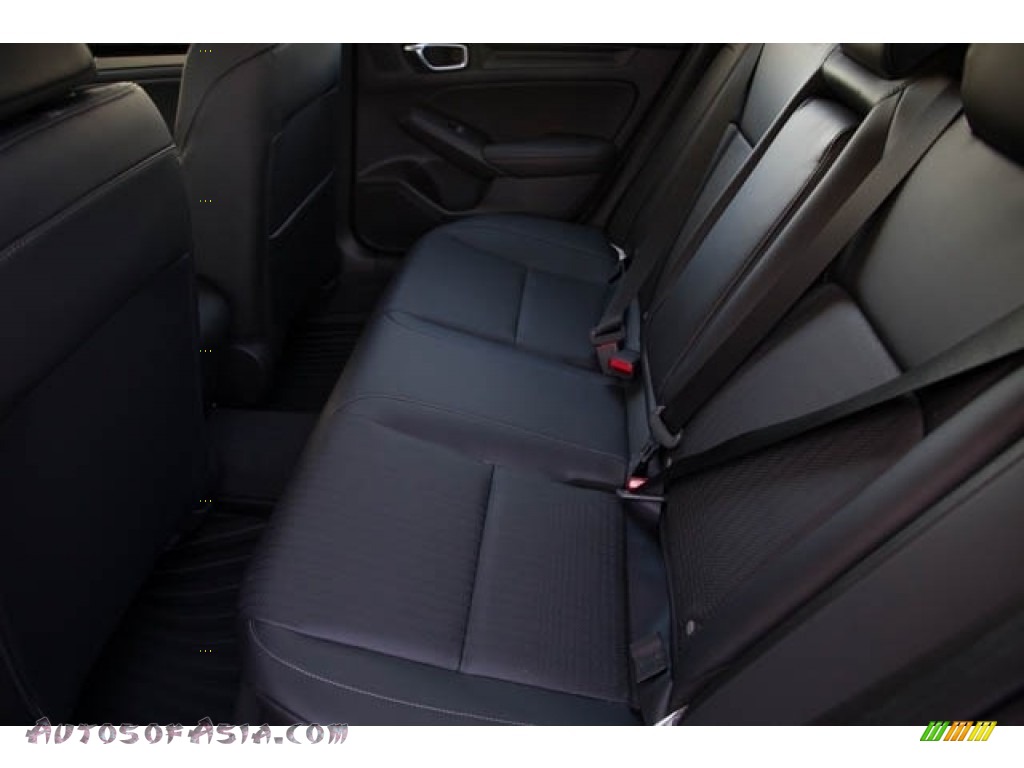 2022 Civic EX-L Hatchback - Smokey Mauve Pearl / Black photo #16