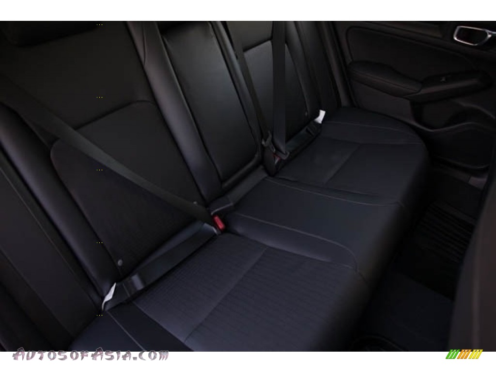2022 Civic EX-L Hatchback - Smokey Mauve Pearl / Black photo #29
