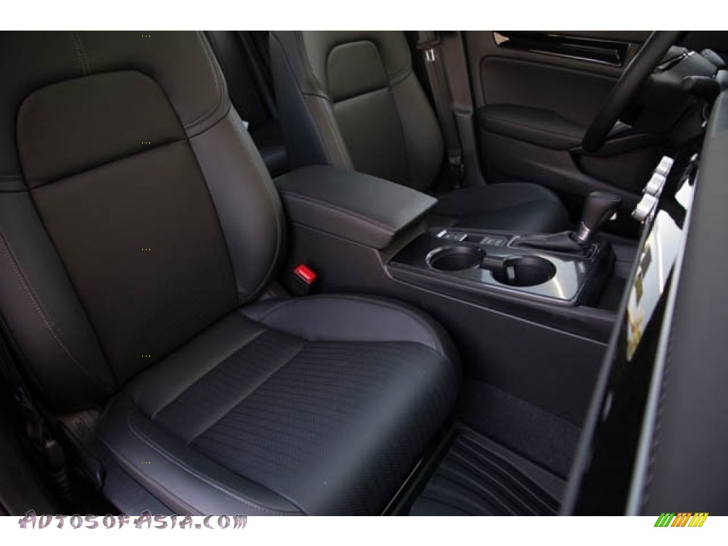 2022 Civic EX-L Hatchback - Smokey Mauve Pearl / Black photo #31