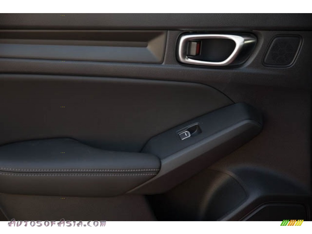 2022 Civic EX-L Hatchback - Smokey Mauve Pearl / Black photo #35