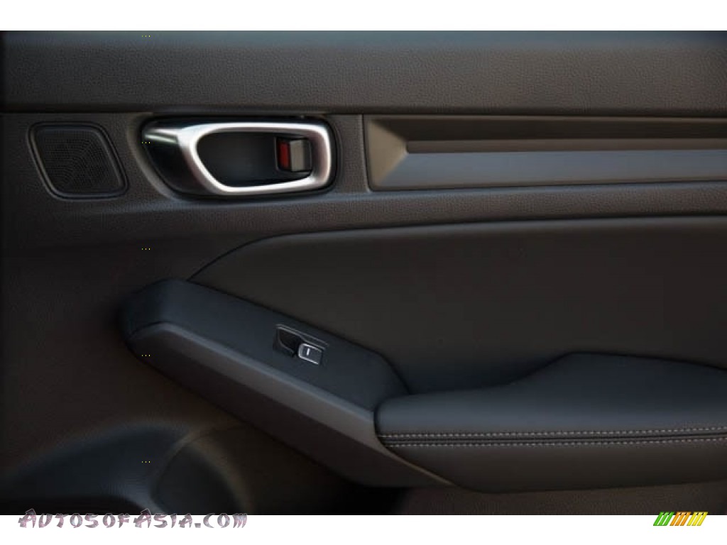 2022 Civic EX-L Hatchback - Smokey Mauve Pearl / Black photo #36