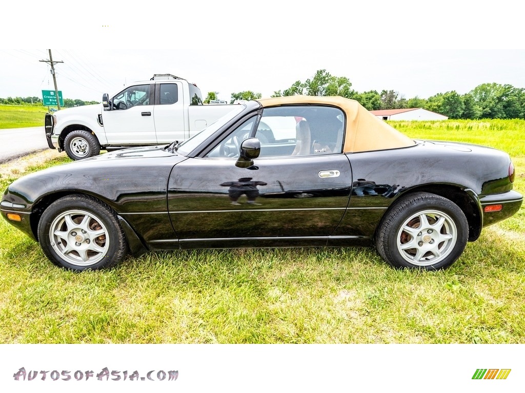 1994 MX-5 Miata Roadster - Brilliant Black / Tan photo #6