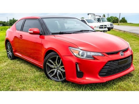 Absolutely Red 2015 Scion tC 