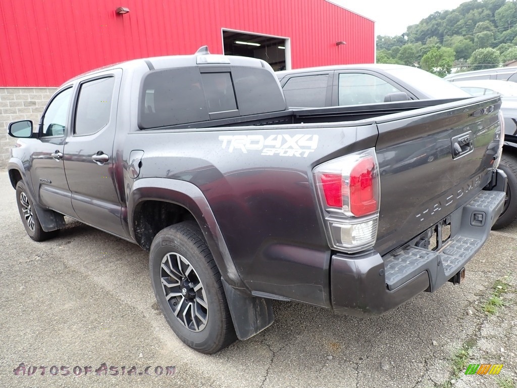 2021 Tacoma TRD Sport Double Cab 4x4 - Magnetic Gray Metallic / TRD Cement/Black photo #2