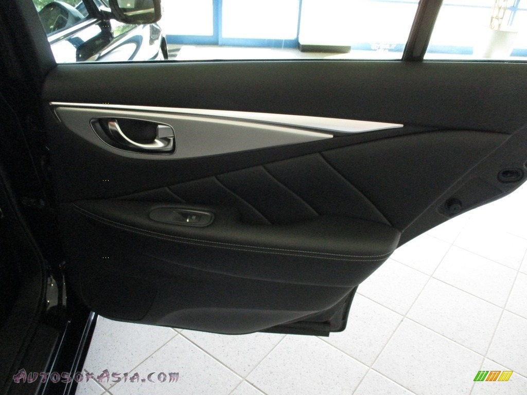 2020 Q50 3.0t Luxe AWD - Black Obsidian / Graphite photo #19