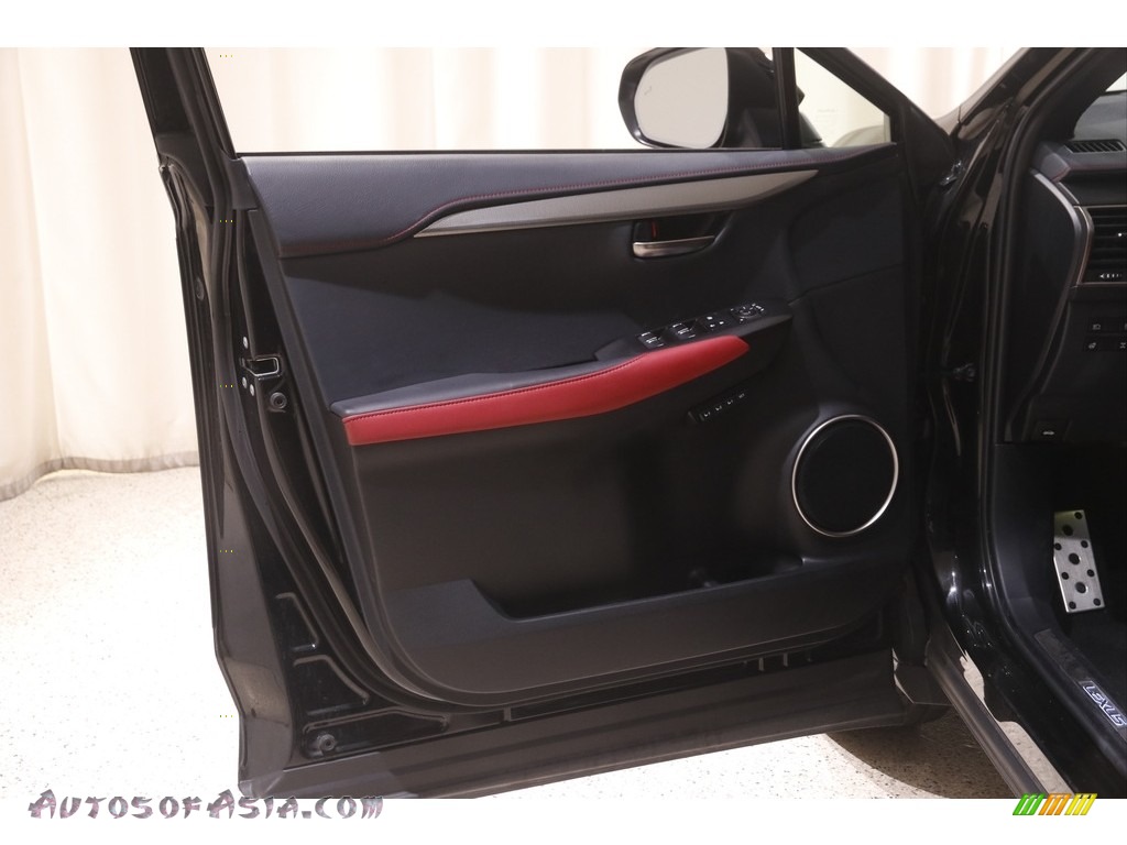 2020 NX 300 F Sport AWD - Obsidian / Circuit Red photo #4