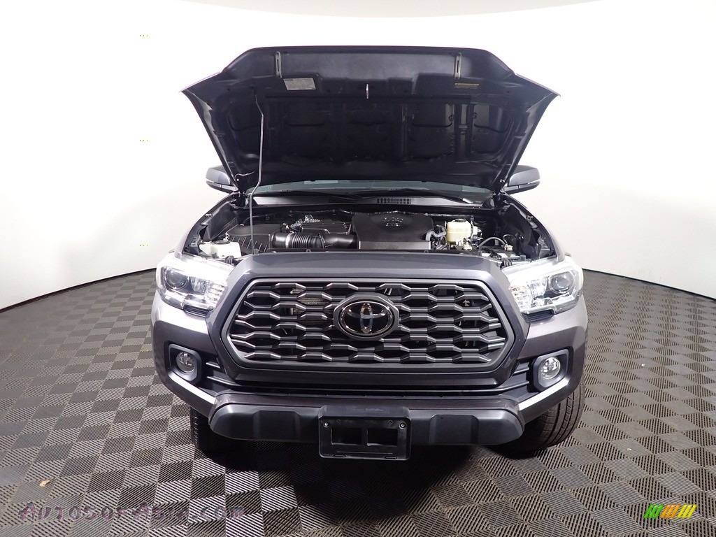 2020 Tacoma TRD Off Road Double Cab 4x4 - Magnetic Gray Metallic / TRD Cement/Black photo #5