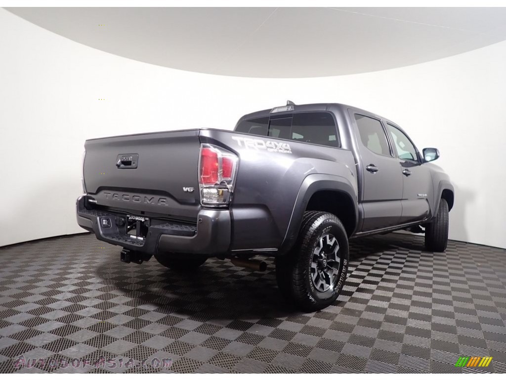 2020 Tacoma TRD Off Road Double Cab 4x4 - Magnetic Gray Metallic / TRD Cement/Black photo #13