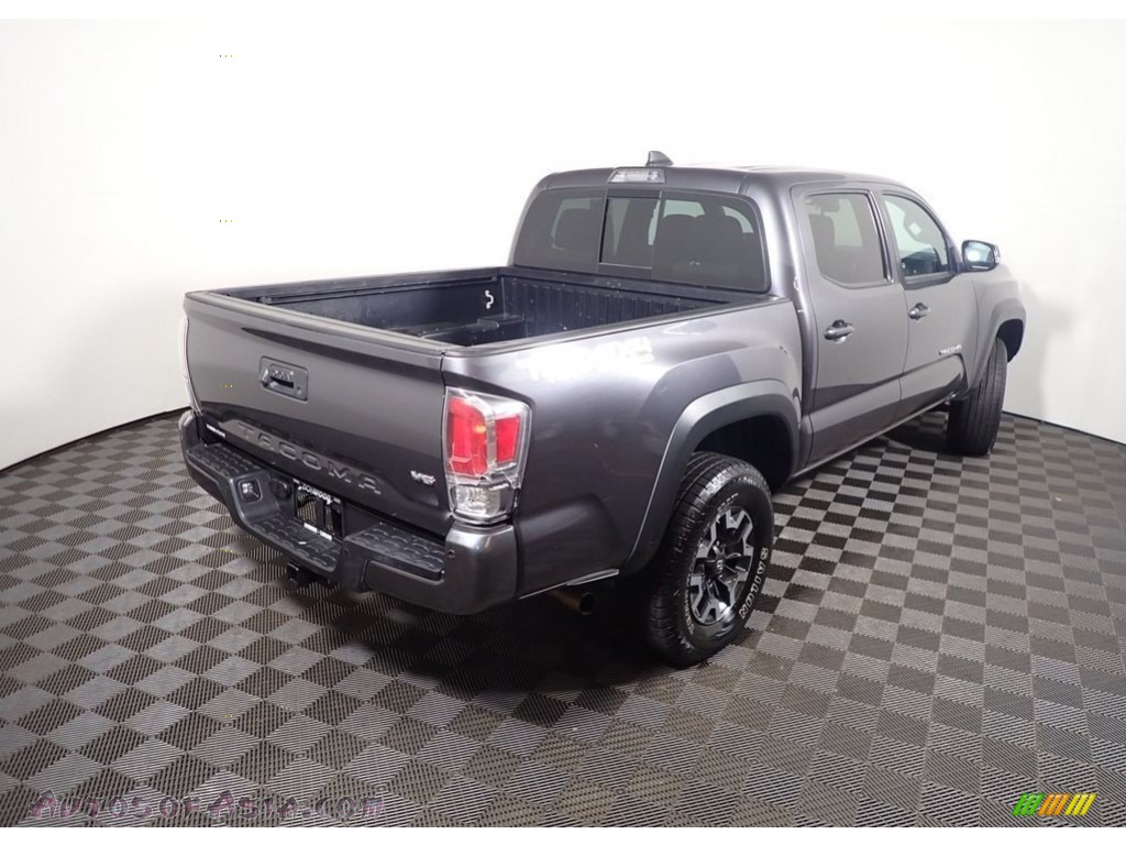 2020 Tacoma TRD Off Road Double Cab 4x4 - Magnetic Gray Metallic / TRD Cement/Black photo #14