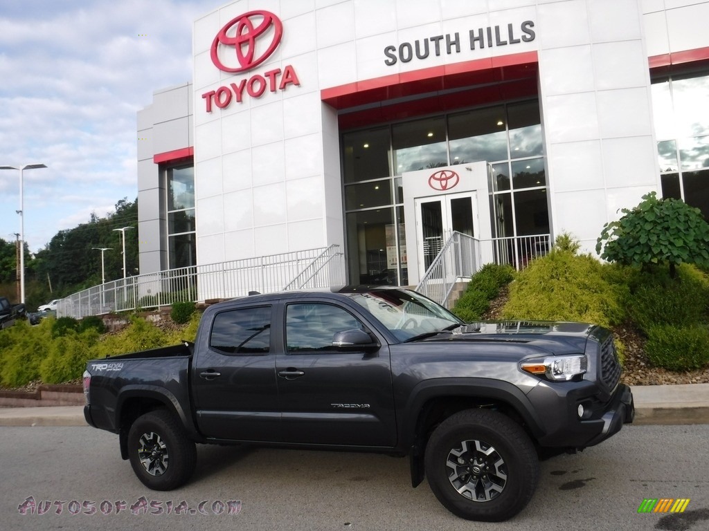 2020 Tacoma TRD Off Road Double Cab 4x4 - Magnetic Gray Metallic / Cement photo #2