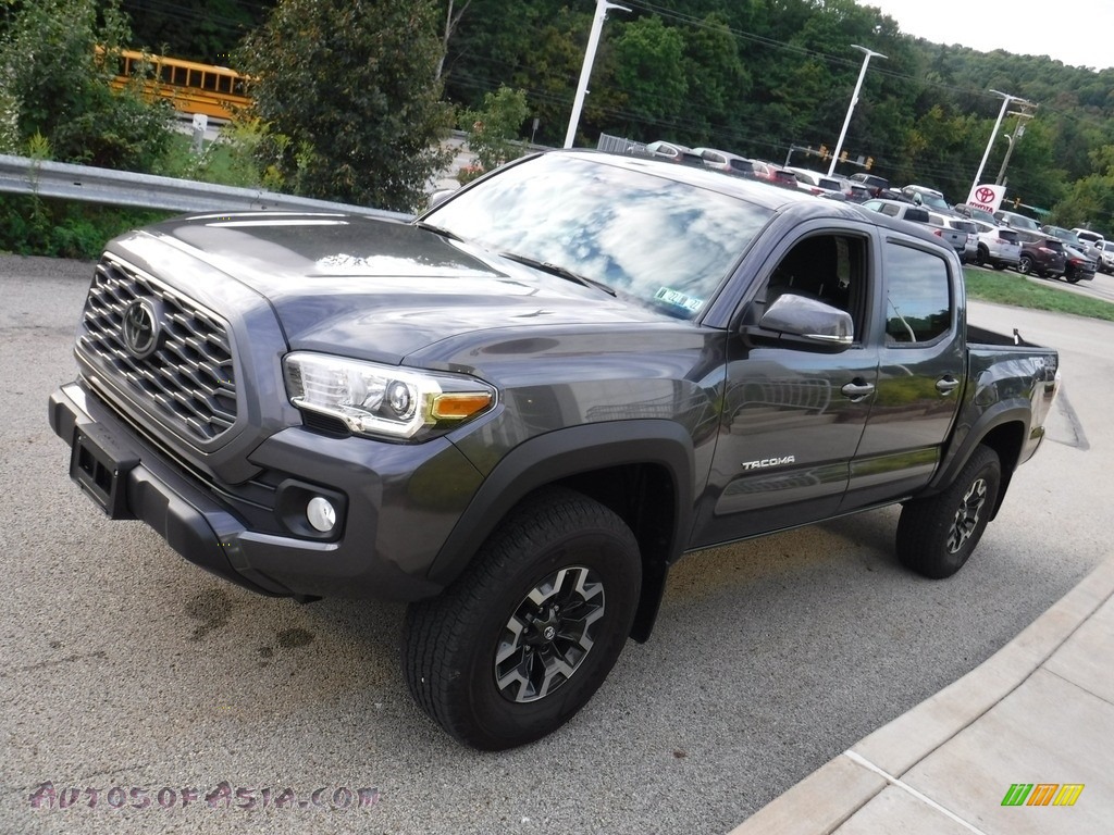2020 Tacoma TRD Off Road Double Cab 4x4 - Magnetic Gray Metallic / Cement photo #14