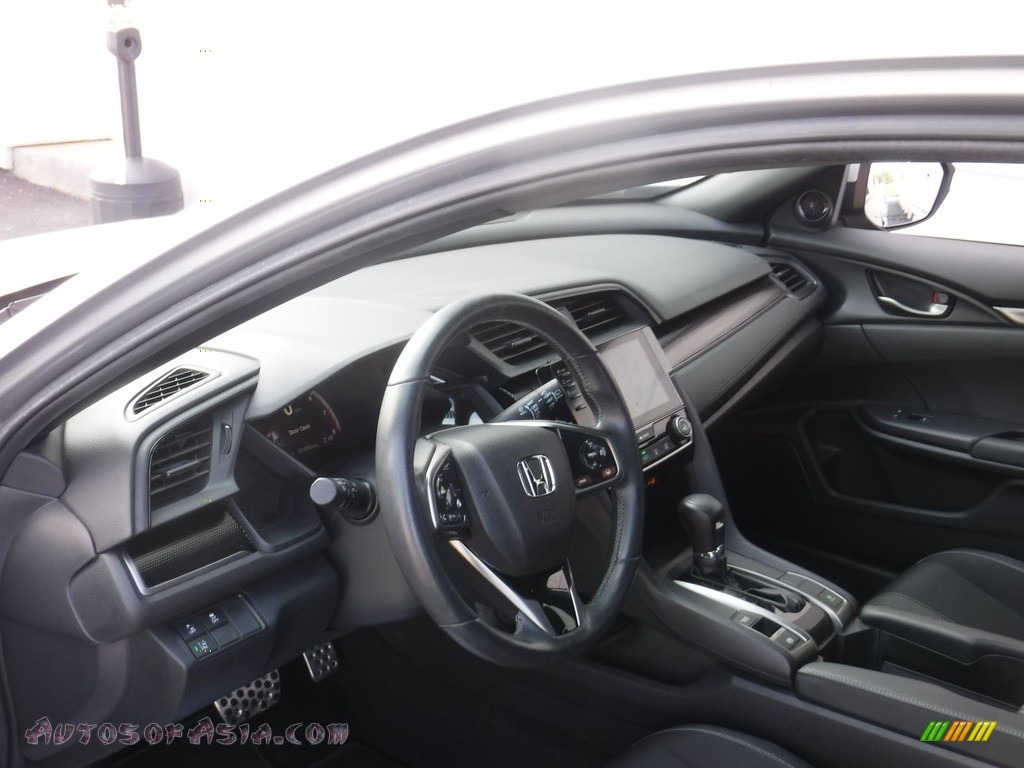 2020 Civic Sport Hatchback - Lunar Silver Metallic / Black photo #9