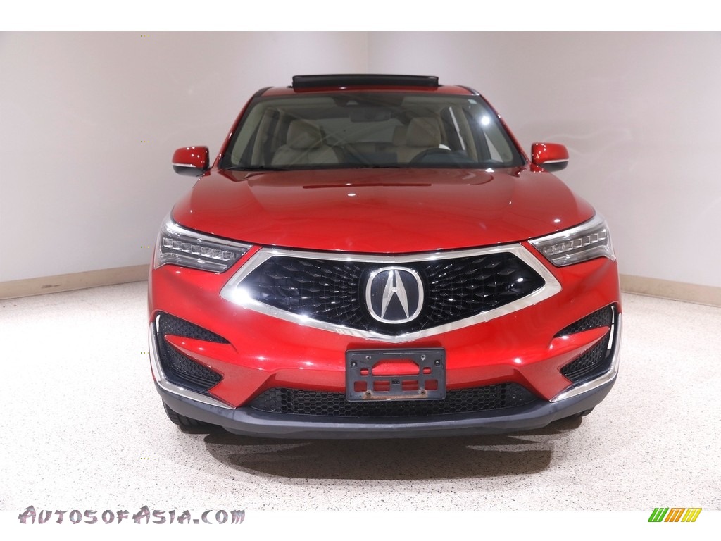 2019 RDX Technology AWD - Performance Red Pearl / Parchment photo #2
