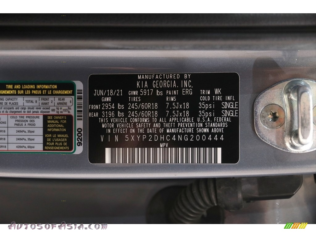 2022 Telluride LX AWD - Everlasting Silver / Black photo #23