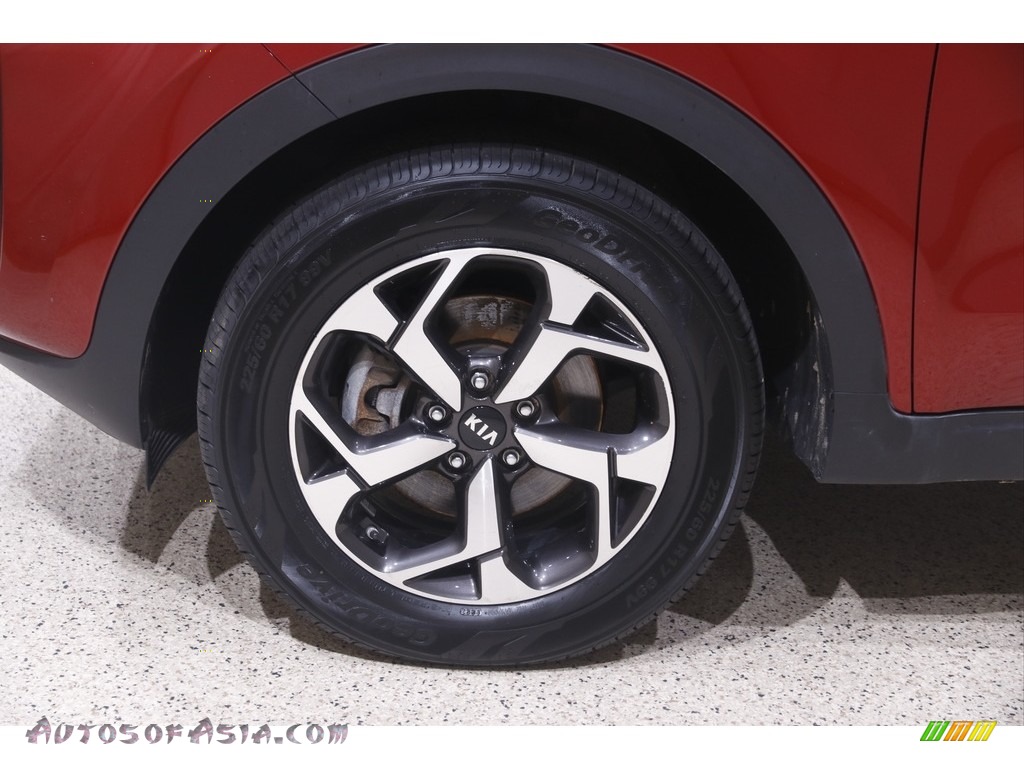 2020 Sportage LX AWD - Hyper Red / Black photo #19