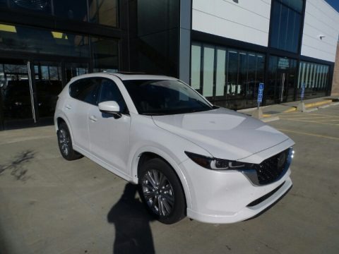 Rhodium White Metallic 2023 Mazda CX-5 Turbo Signature AWD