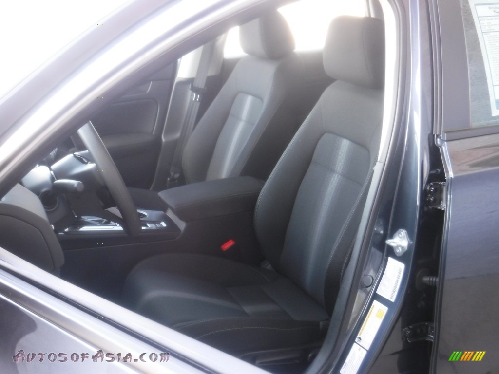 2022 Civic LX Hatchback - Meteorite Gray Metallic / Black photo #12