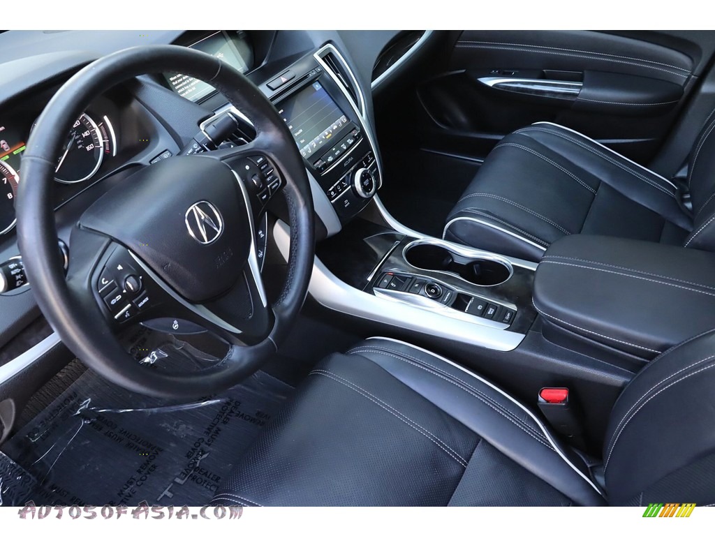 2020 TLX V6 SH-AWD Advance Sedan - Majestic Black Pearl / Ebony photo #12