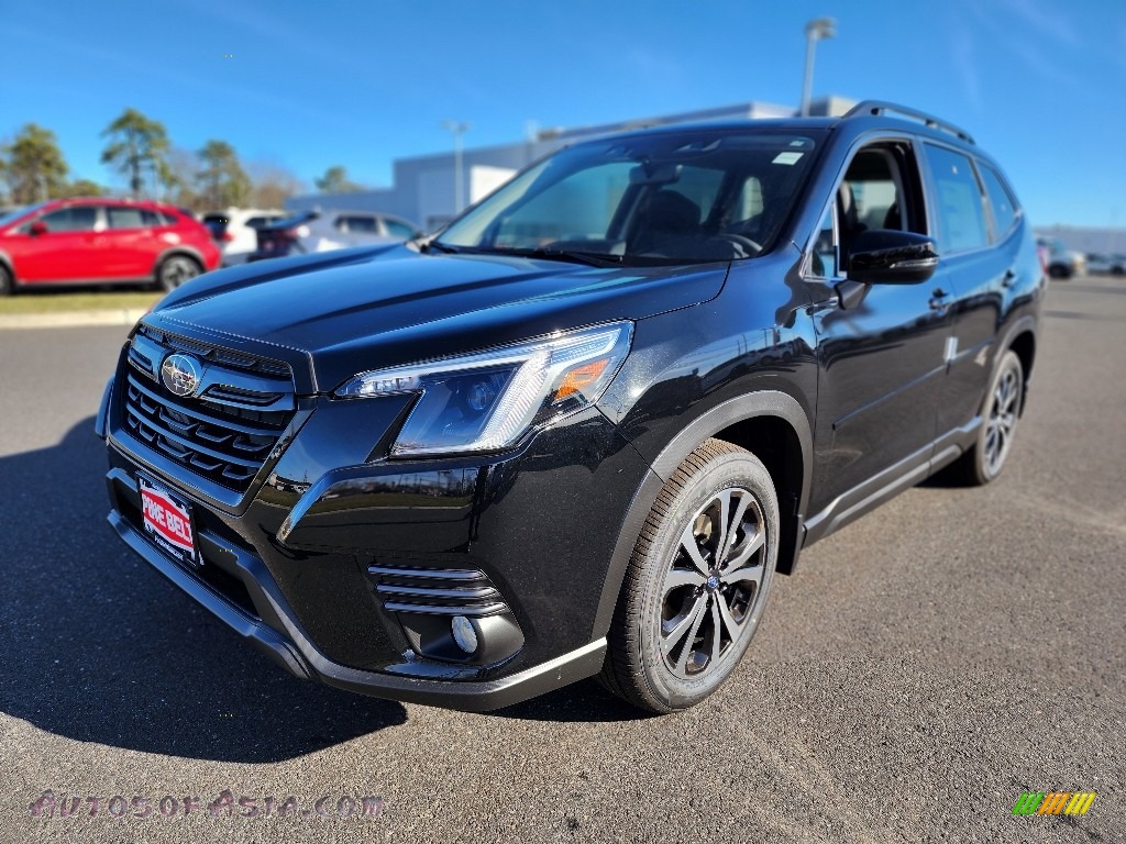 2022 Forester Limited - Crystal Black Silica / Black photo #1