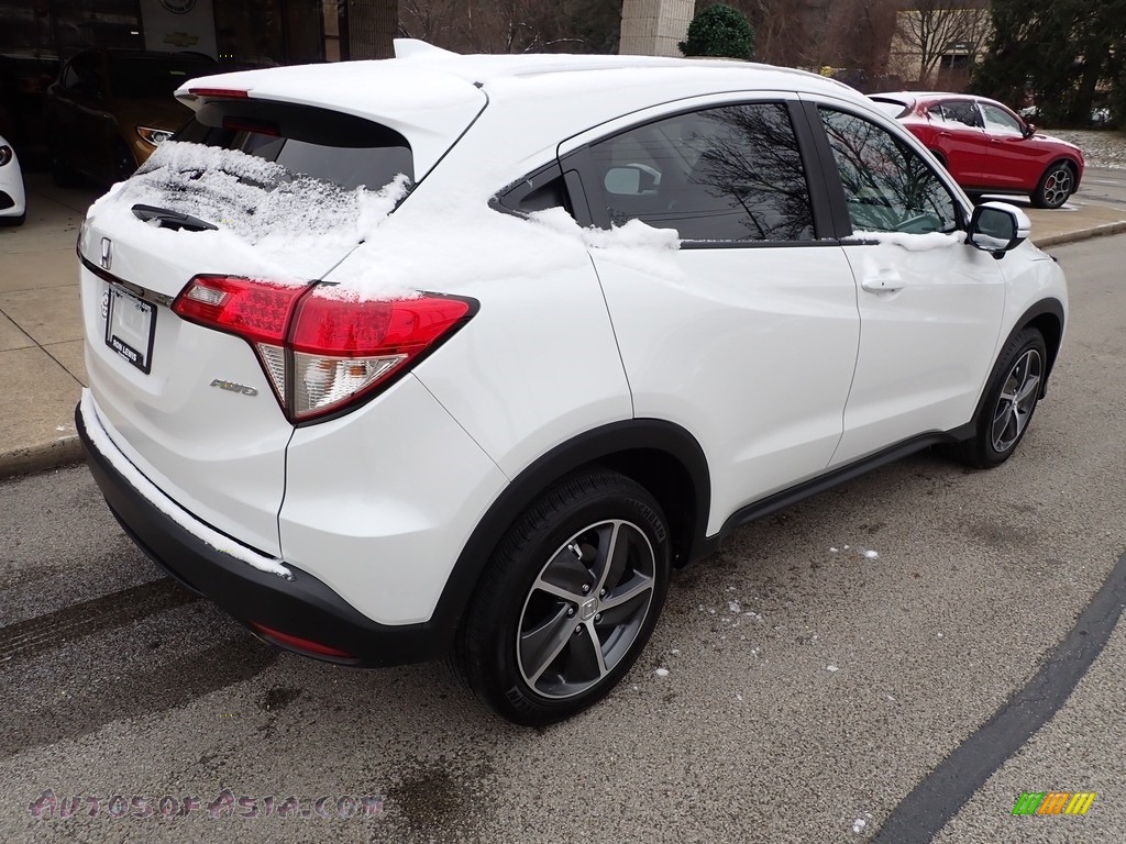 2022 HR-V EX AWD - Platinum White Pearl / Black photo #8